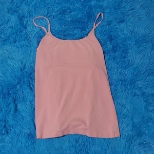 Pink tank top